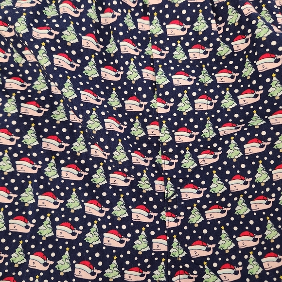 🎄Vineyard Vines Mens Holiday Christmas Boxer Shorts- Whales with Santa Hat - Picture 5 of 5